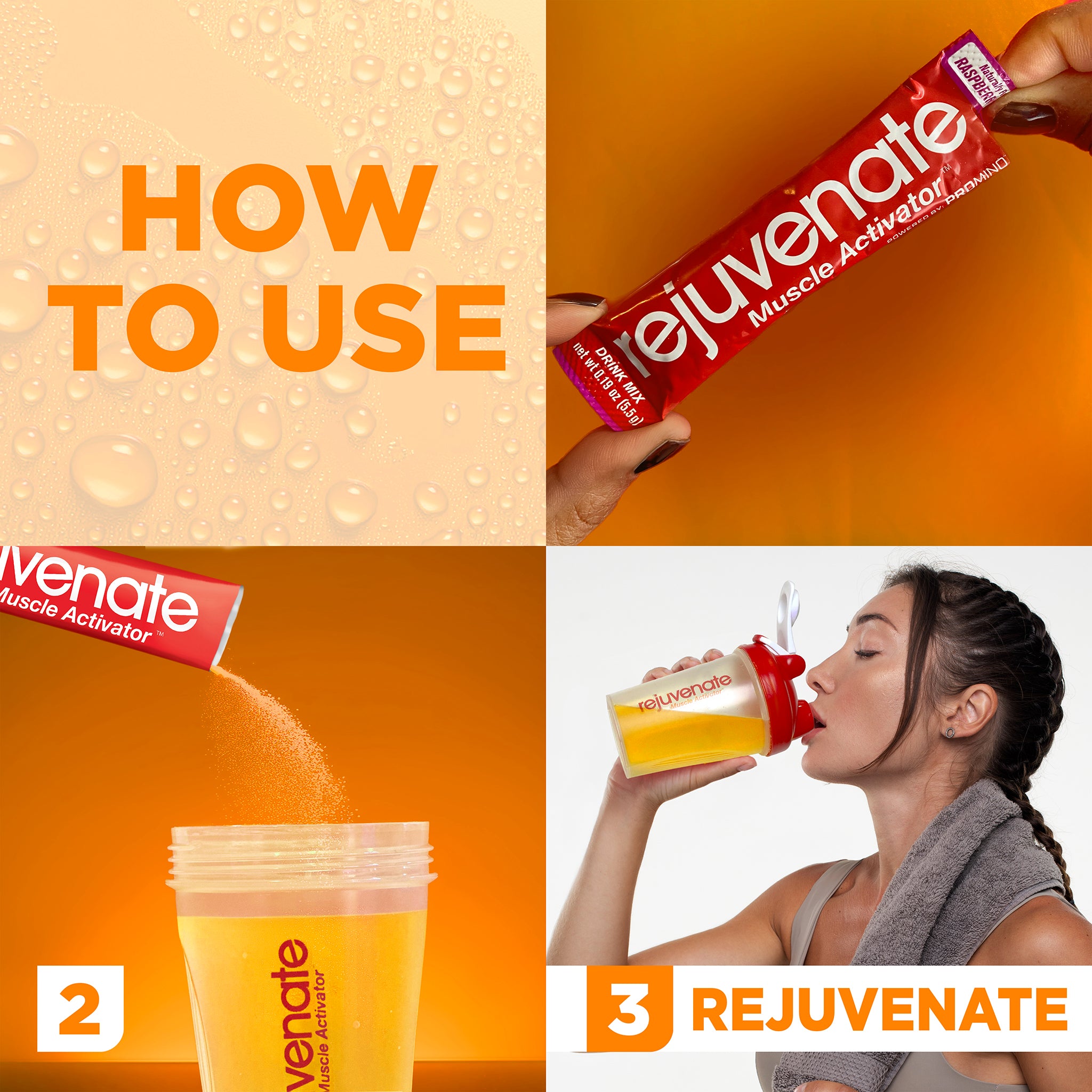 Rejuvenate Muscle Building Drink Mix Sticks