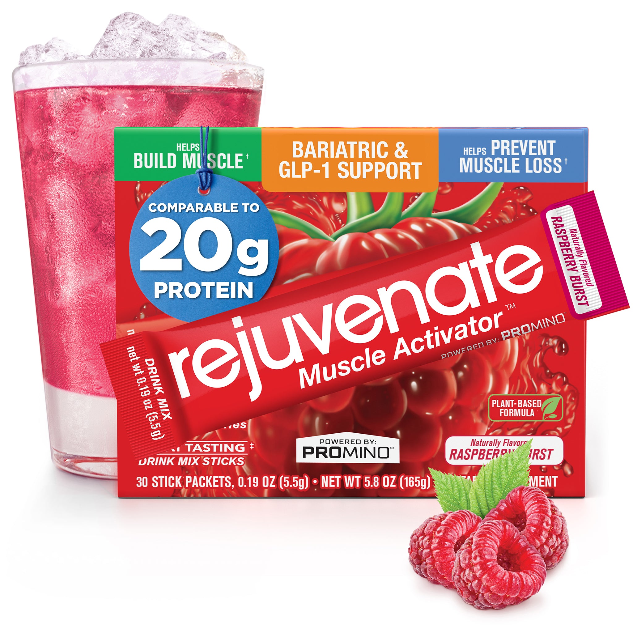 Rejuvenate Muscle Building Drink Mix Sticks